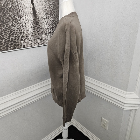 Nuuds vintage fleece crewneck in mocha medium - Picture 9 of 14